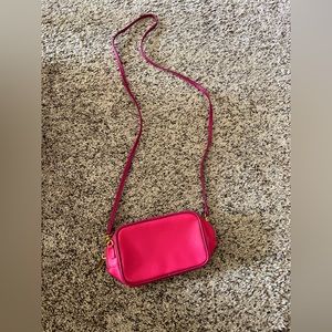 Small hot pink crossbody